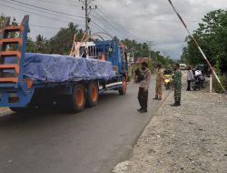 Pintu Masuk Perbatasan Poso – Touna Dilakukan Razia Vaksin Covid-19 Oleh TNI-Polri & Satpol-PP