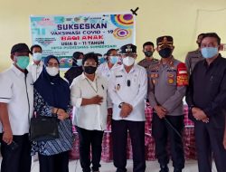 Wabup Canangkan Vaksinasi Covid-19 Usia 6 – 11 Tahun di SDN Sumbersari