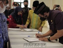 CPNS Formasi Tahun 2019 Lingkup Pemkab Parimo Diambil sumpah Sebagai ASN