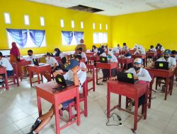 Hari Ini, Giliran Siswa SD/SMP di Parimo Melaksanakan UAS