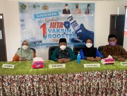 Gerakan Vaksinasi Kemenag Di Parimo Lampaui Target 5000 Orang