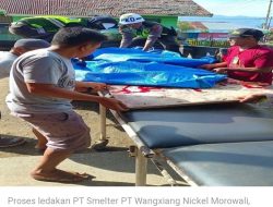 Akibat Mesin Penyaringan Nikel PT. WNI di Morowali Meledak, Satu Karyawan Asal Parimo Meninggal