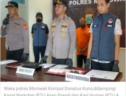 Satresnarkoba Polres Morowali Berhasil Meringkus Pengedar Narkoba Asal Pinrang