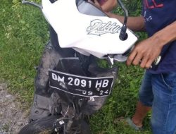 Mobil Vs Motor Metic Bersenggolan, Pemotor Jadi Korban Patah Kaki