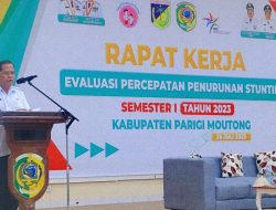 Pemkab Parimo Gelar Raker Evaluasi Percepatan Penurunan Angka Stunting Tahun 2023