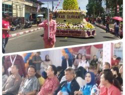 Float Milik Pemda Parimo Jadi Perhatian Masyarakat Tomohon di Parade TIFF