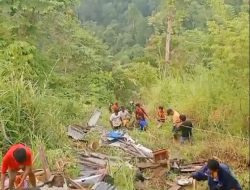 Laka Tunggal Mobil Mitra Touna Travel di KM 14 Berpenumpang 7 Orang, Sudah 3 Meninggal 