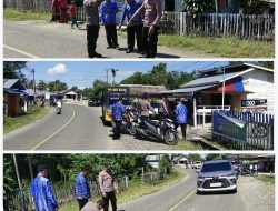Polsek Batui Gerak Cepat Tangani Tabrakan Sesama Motor