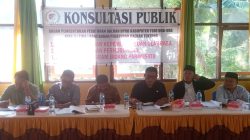 Hadirkan Seluruh Kades se-Kecamatan Tojo, Konsultasi Publik Tiga Rancangan Perda Touna Terlaksana