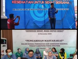 Dinkes Himpun Tenaga Kesehatan Dari Berbagai Profesi Dokter, Melakukan Pelayanan Kesehatan Gratis