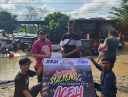 Tiga Organisasi Media Siber di Sulteng Salurkan Bantuan Kepada Lima Wartawan Korban Banjir di Aceh