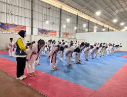 Ratusan Taekwondo-in Banggai Ikuti Ujian Kenaikan Tingkat Sabuk 