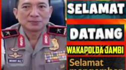 Publik Apresiasi Penunjukan Brigjen Benny Ali sebagai Wakapolda Jambi