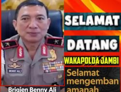 Publik Apresiasi Penunjukan Brigjen Benny Ali sebagai Wakapolda Jambi