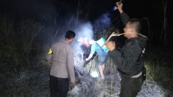 Api Mengamuk di Parigi Selatan! 5 Hektare Kebun Warga Hangus, Polisi Dan Warga Berjibaku hingga Tengah Malam