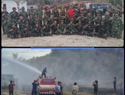 Bupati Erwin Bersama Wabup Abd Sahid Tinjau Penanganan Karhutla di Parigi Utara