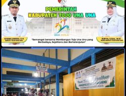 Pasar Malam Ramadhan Ampana Dibuka, Bupati Ilham Lawidu Berbagi untuk Pedagang dan Anak Panti