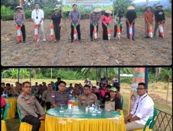 Polres Parimo Gelar Penanaman Jagung Serentak Dukung Program Swasembada Pangan