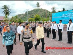 Operasi Ketupat 2026 Digelar, Bupati Erwin Burase Jadi Inspektur Upacara Membacakan Laporan Tertulis Kapolri