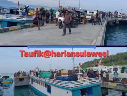 Arus Mudik Mulai Terasa di Pelabuhan Labuan, Warga Touna Pilih Berangkat Lebih Awal