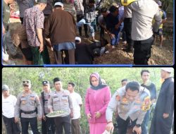 Upacara Kedinasan Pelepasan Jenazah Kapolsek Ampibabo Digelar di Palu