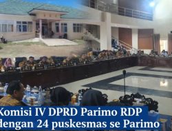 Terkendala Biaya Rujukan, Puskesmas Moutong Usulkan Dana Talangan Kepihak DPRD Parimo