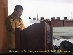Pemkab Parimo Sampaikan LKPJ 2025, Paparkan Capaian dan Evaluasi Kinerja Saat Rapat Paripurna DPRD Parimo