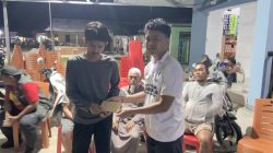 Panitia Turnamen Futsal Serahkan Santunan kepada Keluarga Korban Pohon Tumbang di Boyantongo