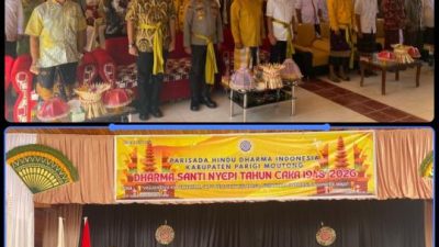 Nyepi Jadi Ruang Refleksi dan Kebersamaan, Bupati Parigi Moutong Ajak Jaga Harmoni