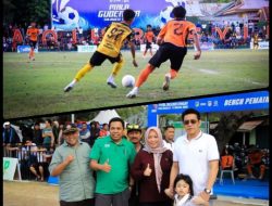 Bupati H. Erwin Hadiri Semifinal Piala Gubernur Sulteng, Wujud Dukungan Pemda untuk Berlian Tomoli