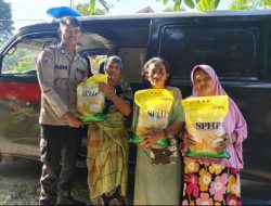 Polres Parigi Moutong Gelar Gerakan Pangan Murah, 300 Kg Beras Diserbu Warga
