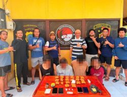 Banggai Jadi Target Transaksi 1 Kilogram Sabu, Empat Pelaku Ditangkap