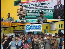 Respon Positif Konstituen Kepada Politisi PKB Candra Setiawan Serap Aspirasi Warga Saat Reses di Desa Palapi ‘Luar Biasa’